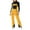 Yellow, variant on qucoqpe Kids Snow Bib Overalls Girls and Boys Ski Pants Waterproof Windproof Insulated Romper Snowpants One Piece Snowsuit 4-13 Years