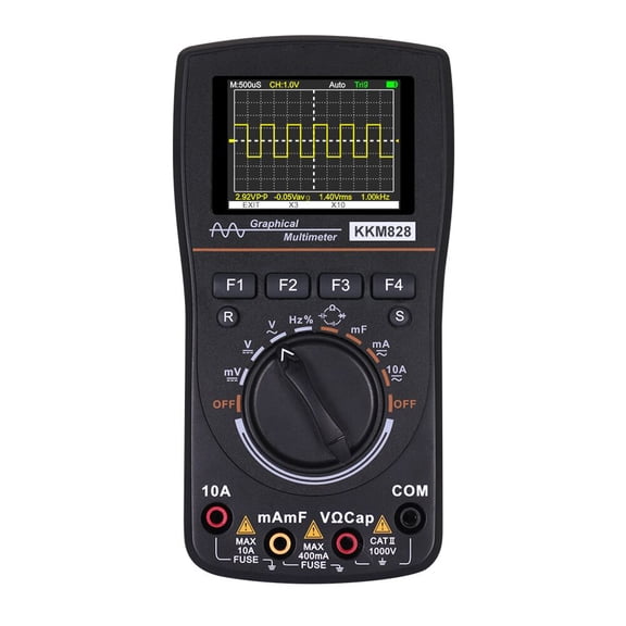 KKmoon Oscilloscope,1 2.4 Inches 2 1 2.5Msps Rate Screen 1MHz 2.5Msps 2.4 Inches Color DIY Test Color Screen Definition Oscillo 2 Rate Diy Test 2.5Msps e DIY Screen 1Mhz 2.5Msps