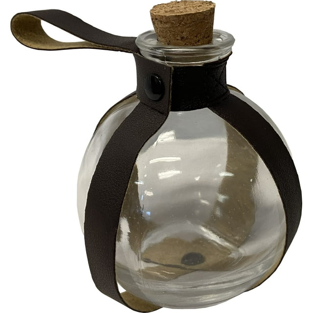 Vaso para botella de poción con correa marrón Studio Halloween