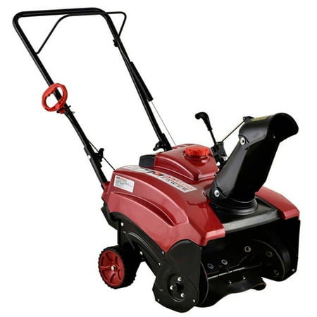 AST-18, 18 inch 87cc Single-Stage Electric Start Gas Snow Blower Snow
