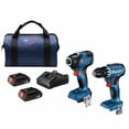 thumbnail image 1 of Kit combinado Bosch GXL18V-27B22 de 18 V con destornillador de impacto y taladro, 1 of 7