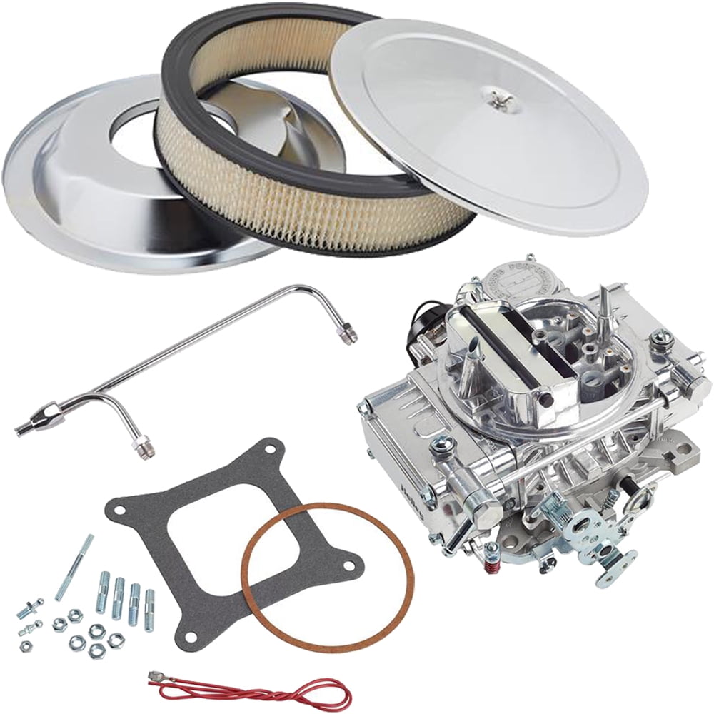 Holley 080457S 4160 600 CFM 4BBL Carburetor w/Install Kit