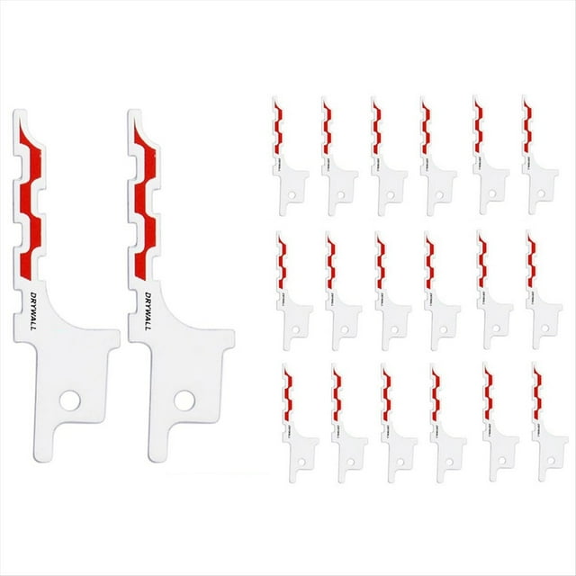 20Pcs Mini Reciprocating Jig Saw Blades Drywall Reciprocating Saw Blade 85/86 Type Wire Box Drywall Access Blade
