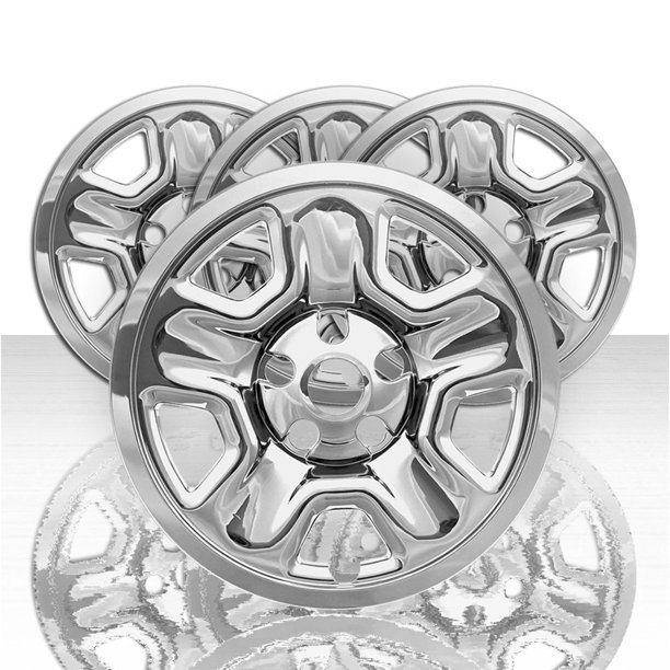 4pc 17" 5 Spoke Wheel Skins for 201819 Jeep Wrangler JL Sport/Sport S