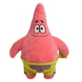 thumbnail image 3 of Set de peluches con forma de estrella de Bob Esponja y Patricio, 35 cm, 2 piezas, 3 of 4