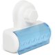 thumbnail image 1 of Soporte para cepillos de dientes, organizador de portacepillos de dientes con ventosa para montaje en pared con cubierta a prueba de polvo, portacepillos de dientes con ventosa para baño, 1 of 5