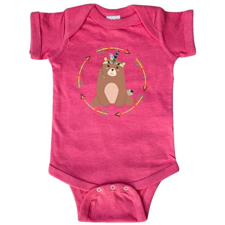 

Inktastic Woodland Baby Bear Tribal Arrow Gift Baby Boy or Baby Girl Bodysuit