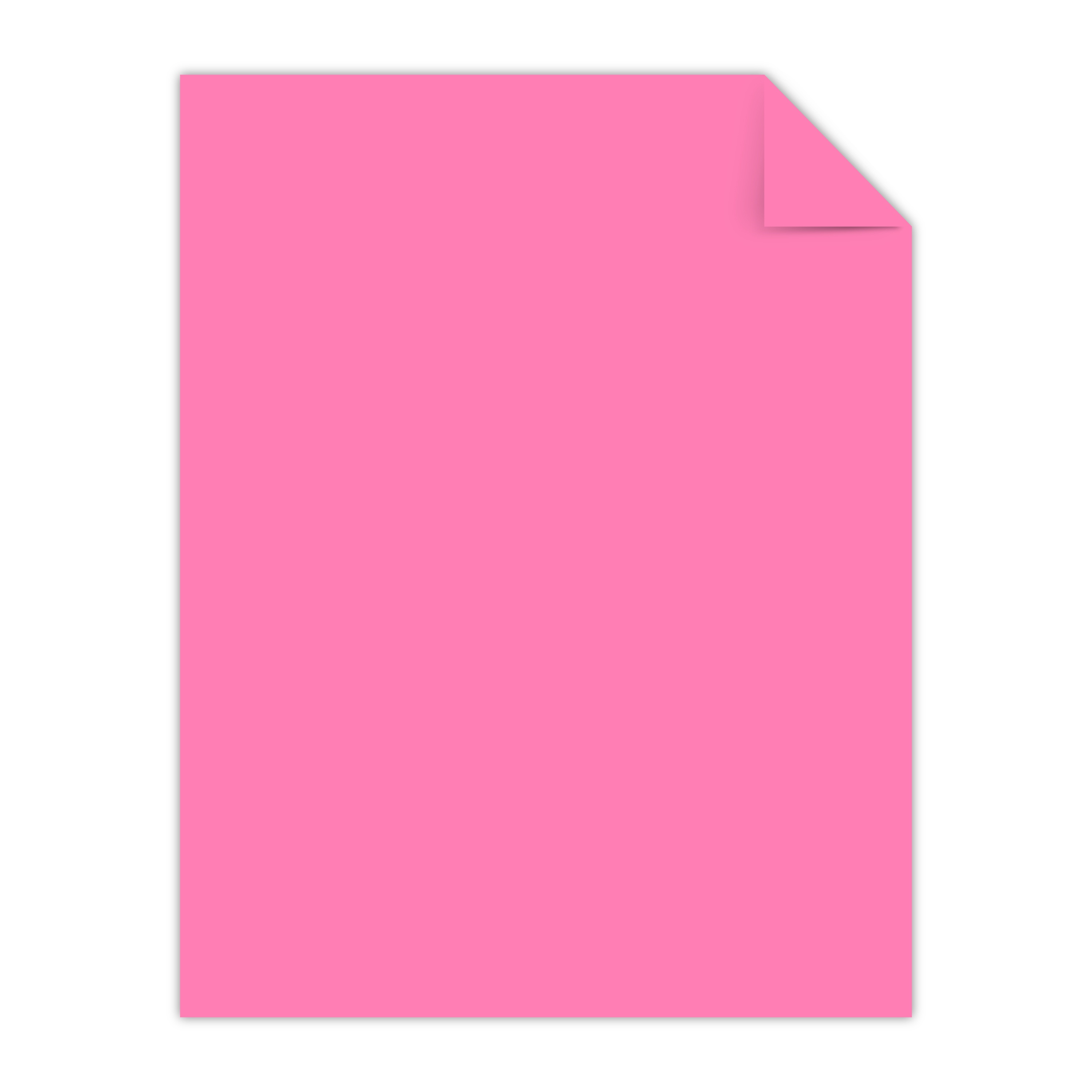 Astrobrights Colored Paper, Pulsar Pink, 24 lb., 8.5" x 11", 500 Sheets