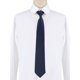 thumbnail image 2 of Corbata de hombre preatado con cremallera INSPIRE CHIC para el Día del Padre, color sólido, formal y casual, ajustable, corbata ancha de color azul oscuro, larga de 48 cm/18.9', 2 of 5