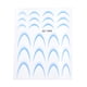 thumbnail image 2 of Pegatinas para uñas para decoración de uñas, pegatinas para uñas para mujeres, pegatinas francesas con degradado, pegatinas de sonrisa en forma de media luna, arcos de líneas francesas finas, adornos, 2 of 5