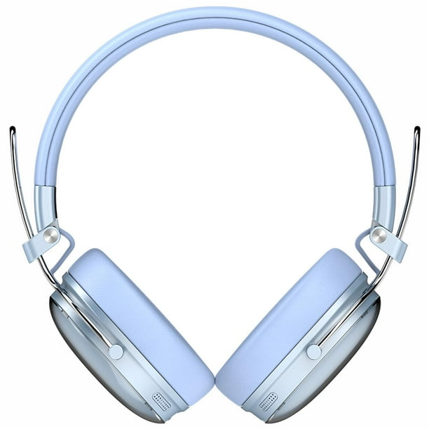 Audifonos Diadema Inalambrica ACTECK LUXE CHIC HP710 Microfono Integrado Bluetooth 5.4 Azul AC-940917 azul