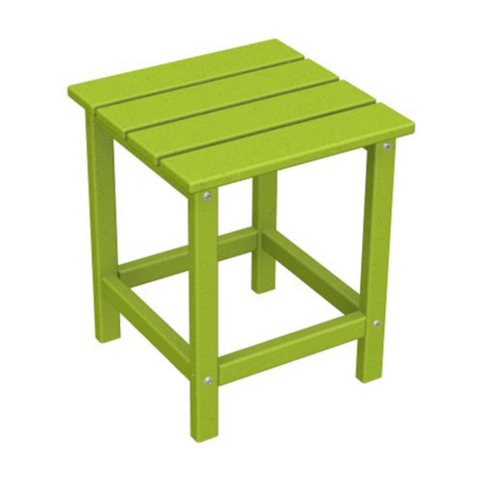 POLYWOOD&reg; Long Island Recycled Plastic 18H in. Outdoor Side Table - image 4 of 4