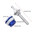 thumbnail image 3 of Maytalsory 4pieces Locking Pin Set To Stand Out On Road These Locking Mounted Hood Pins blue, 3 of 6