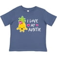 thumbnail image 3 of Inktastic I Love My Auntie with Pineapple Girls Toddler T-Shirt, 3 of 5