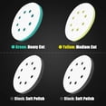 thumbnail image 2 of Paquete de 8 Almohadillas de Lijado de Espuma para Lijadora Orbital, 5 Pulgadas y 8 Agujeros Orbital Sander Surfprep Foam Pad, 2 of 5