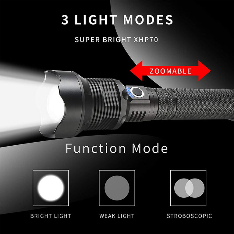 Sirius Survival LED 6000 lumens Flashlights