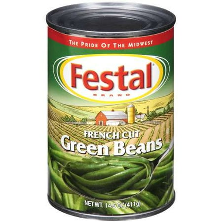 Festal: French Cut Green Beans, 14.5 oz