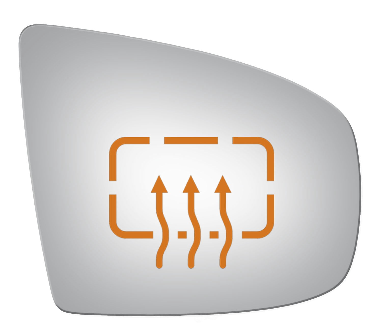 Burco Side View Mirror Replacement Glass - Clear Glass - 5339H