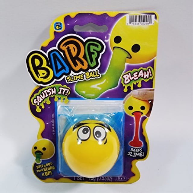 Emoji Barf Complete Set Of 4 Yellow Expression Face Blue Red Green