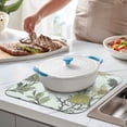 thumbnail image 2 of Microfibre Drying Mat for Kitchen Vintage Flowers Rustic (6) Dish Drying Drainer Mat Absorbent Drying Mat Washing Up for Glass, Plate & Cup 16inch X 18inch, 2 of 7