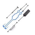 thumbnail image 1 of Universal Motorcycle Helmet Night Riding LED EL Cold Light Strip Signal Flashing Stripe Sticker Decoration Kit Bar Bike Bicycle, 1 of 8