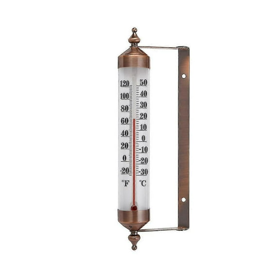 10 Inch Brand New High Quality Steel Indoor/Outdoor Thermometer Wireless Decorative