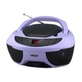 thumbnail image 1 of Reproductor de CD portátil estéreo Boombox deportivo Jensen CD-475PL, 1 of 7