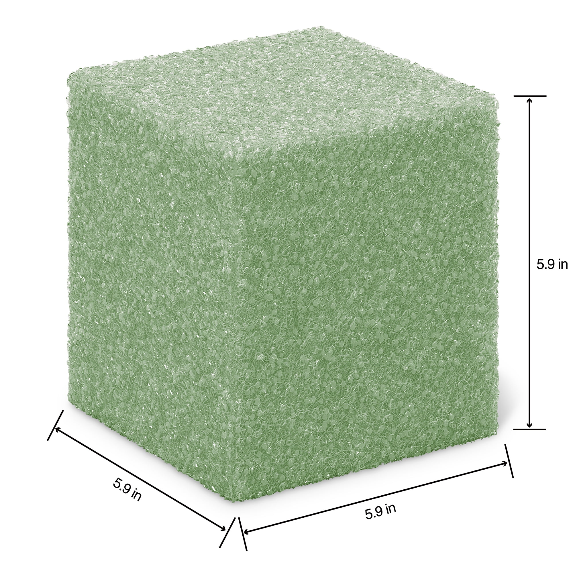 FloraCraft FloraFōM 6" Foam Cube, 18 Pack