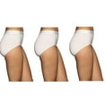 thumbnail image 2 of 3 Pairs Vanity Fair Women's Beyond Comfort Brief Modal 13251, Size 8, White, 2 of 9