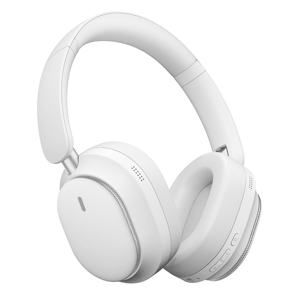 Hybrid Active Noise Cancelling Headphones, over Ear Foldable Headphones with Mic, 50 Hours Play Time with Deep Bass, with Hifi Audio Hifi Stereo Sound, Lightweight for Travel, Home and Office