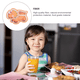 thumbnail image 5 of 1 plato dividido para bebé, vajilla infantil (naranja), 5 of 7