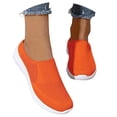thumbnail image 3 of ibiyuan Orthopedic Shoes for Women Adjustable Upper Women's Walking Shoes Mesh Knitted Closed Toe on Casual Sneakers for Women Comfortable Hands-Free Platform Mary Janes Soft Shoes, 3 of 5