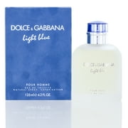 Dolce & Gabbana Light Blue Eau de Toilette, Cologne for Men, 4.2 fl oz