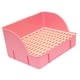 thumbnail image 2 of Caja de arena para conejos Yuyangstore Inodoro con bandeja sanitaria para conejos malla de pp rosa, 2 of 8