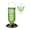 Emerald green A4, variant on Hanging Bird Bath – Solar-Powered Glass Bowl with Cascading Water Feature(Purple