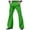 A01-Green, variant on Jinhomg 70S Retro Pants for Men Stylish Flat Front Bell Bottom Dress Pant Relaxed Bellbottom Stretch Fit Trousers with Pocket Green,S