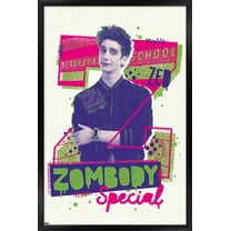 Disney Zombies 3 - Zed Wall Poster, 14.725" x 22.375" Framed