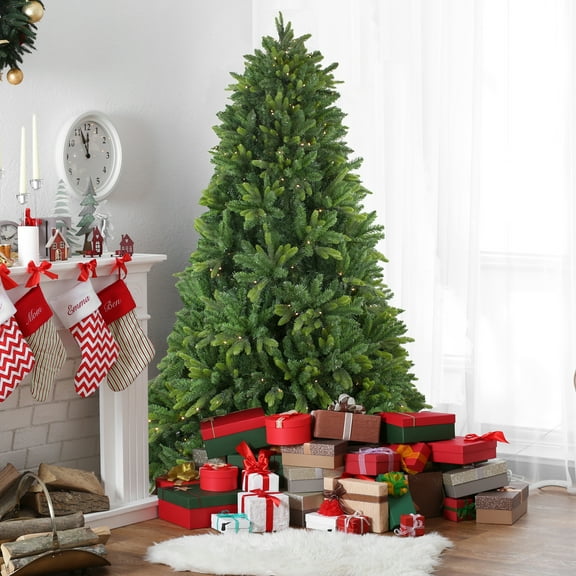 Northlight 9' Pre-Lit Gunnison Pine Artificial Christmas Tree - Clear Lights