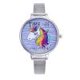 thumbnail image 2 of Reloj de pulsera de cuarzo informal con correa de malla y patrón de caballo de dibujos animados para mujer (2) Tmvgtek Para estrenar, 2 of 7