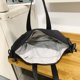 thumbnail image 1 of Mujeres Bolso Hombro Color Sólido Bolso Bolso Masa Nylon Al Aire Libre (negro), 1 of 8