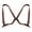 Brown, variant on Lovskoo Adjustable Unisex Suspenders with 2 Side Clips 1.4 Inch Elastic Band Solid Color for Daily Wear and Work