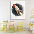 thumbnail image 3 of Stupell Industries Contemporary Journey To Space Rocket Canvas Art, 36 x 48, by Ray Powers, 3 of 8