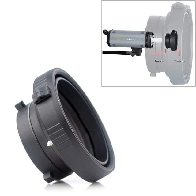 Adaptador Fomito Photo Studio Bowens a Elinchrom Mount