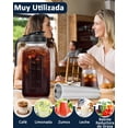 thumbnail image 3 of Wexlerey 64oz Cafetera Cold Brew Vidrio,Jarra Cold Brew con Tapa,Filtro de Acero Inoxidable con Asa,, 3 of 9