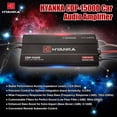 thumbnail image 3 of Amplificador de Subwoofer HYANKA CDP-1500D Negro Alta Potencia de Audio para Coche, 3 of 6