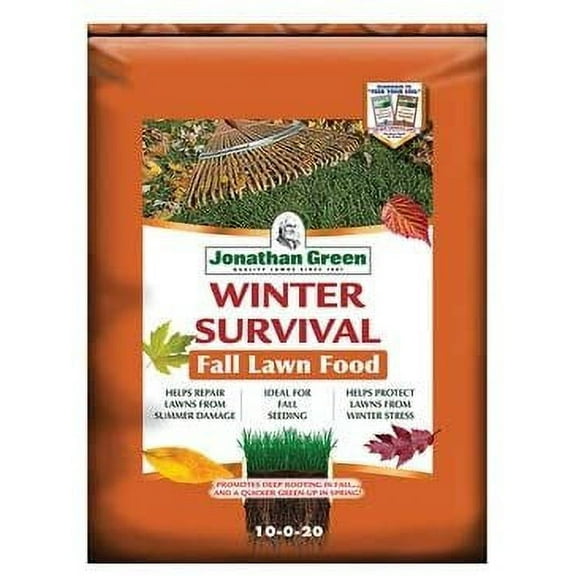 12400 Winter Survival Fall Lawn Fertilizer, Covers 5,000 Sq. Ft. - Quantity 1