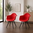 thumbnail image 3 of 2Xhome Dining Chair, Set of 2, Red, 3 of 6