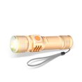 thumbnail image 3 of Bearachild Linterna LED recargable USB de largo alcance resistente al desgaste Mini linterna ajustable antorchas lámpara de mano bicicleta pesca Iluminación y accesorios Bearachild HA074366-01, 3 of 6