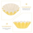thumbnail image 5 of COOPHYA 50Pack Wax Warmer Plate Yellow PET Coated Paper Removal for Daily Use, 5 of 5