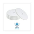 thumbnail image 4 of 18 in. Diameter Polishing Floor Pads - White (5/Carton), 4 of 6
